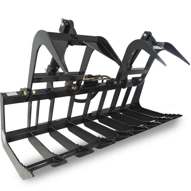 Titan Attachments 72" Root Grapple Rake for Kubota and Bobcat