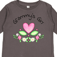 thumbnail image 4 of Inktastic Grammy's Girl- heart flowers Girls Long Sleeve Toddler T-Shirt, 4 of 5