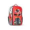 thumbnail image 2 of Hot Wheels Boys 17" Thrill Seeker Backpack, Lunch Box, Gadget Case, and Lanyard Set, 4-Piece, Black, 2 of 4