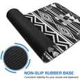 thumbnail image 6 of Long Mouse Pads for Desk,Black and White Geometric Boho Pattern Desk Mats on Top Of Desks, Desk Mouse Pad Extra Large with 3mm Non-Slip Base and Stitched Edge for Gaming,Office,Work,Home 47.3"x23.6", 6 of 6