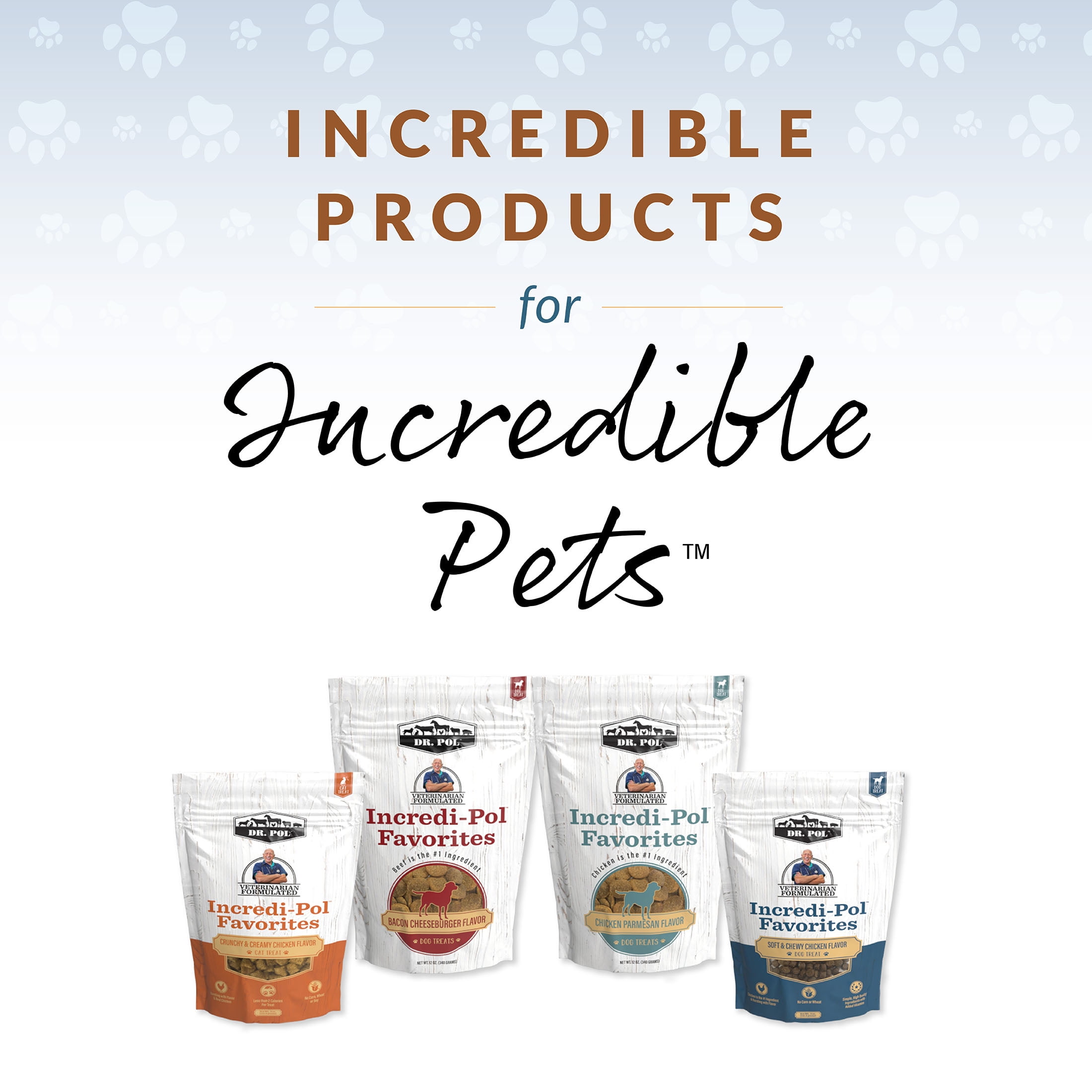 Dr. Pol Incredi-Pol Favorites Chicken Flavor Soft and Chewy Dog Treats, 5 oz. Bag