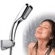 thumbnail image 5 of Handheld Shower Head with 300 Holes 300% Turbo High Pressure 30% Water Saving Hand Shower, Chrome (Energy Class A) [Energy Class A+], 5 of 5