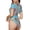 Cute Donut, variant on Picia Cute Ice Cream Womens One Piece Swimsuits Modest Tummy Control Bathing Suits Lace Up Slimming Swim Suit-Medium