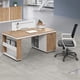 thumbnail image 2 of European Drawers Office Desk Storage Setup Standing Legs Computer Desks Conference Bookshelf Mesa De Escritorio Modern Furniture My Lux Decor Round, 2 of 25