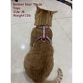 thumbnail image 2 of LANFENG Pet Harness, Bling Rhinestone Cat Harness Adjustable Cat Vest Harness Walking Harness for Puppy Small Dog Cats, 2 of 10
