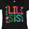 thumbnail image 4 of Inktastic Lil Sis Girls Sister Announcement Girls Baby Bodysuit, 4 of 5