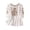 White, variant on Kezqiaxn Plus Size Tops for Women Embroidery Half Sleeve Crew Neck Loose Shirts Business Casual Dressy Blouses