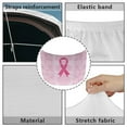 thumbnail image 6 of Uorisanigo Car Hood Cover Car Hood Protectors Waterproof All Weather Universal Pink Ribbon Auto Hoods Protective Accessories for SUV Sedan Truck Pickup, 6 of 7