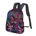 thumbnail image 2 of 14.7in Jujutsu Anime Kaise Backpacks Front Pocket Laptop Bag Cartoon Bags Bookbag Daypack Outdoor Travel, 2 of 8