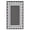 Gray and White, variant on MAROUTE Waterproof Outdoor Rug, Reversible Modern Area Rug, 9'x12' Large Plastic Straw Mat for Camping, RV, Porch, Backyard, Deck, Picnic, Beach, Brown and White