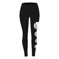 thumbnail image 2 of Tittly Yoga Pants Sweatpants Women Sports Fitness Pants Women's High Bomb Dry Run Yoga Pants Tights Sensation Cropped Pants Workout Leggings for Women Tights for Women Black XL, 2 of 4