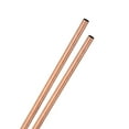 thumbnail image 1 of Uxcell 2-Pack Copper Round Tube, 7mm OD 0.2mm Thick 300mm Length Straight Pipe Tubing, 1 of 2