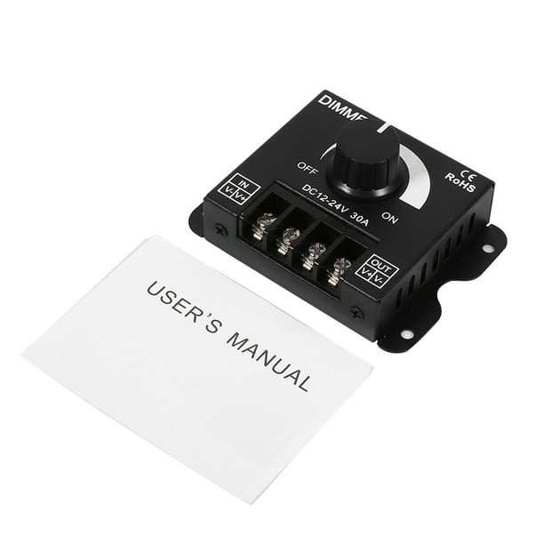 Controlador de atenuación NikouMX de interruptor LED 12V-24V 30A