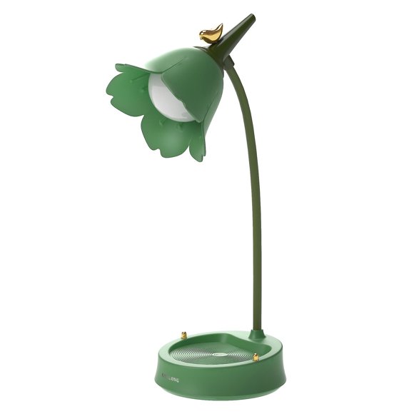 Forest Lamp Led Desk Lamp Usb Rechargeable Desk Lamp Wireless Touch Sensitive Control Flexible Swan Neck Table Lamp