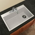 thumbnail image 4 of Transolid Radius 33'' L x 22'' W Granite Single Bowl Drop-in Kitchen Sink, 4 of 5