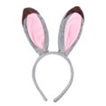 thumbnail image 1 of Plush Rabbit Ear Headband Lovely Party Dress Up Prop Cartoon Hair, 1 of 2