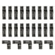 thumbnail image 1 of 50Pcs bisagras de barril invisibles, bisagra oculta de latón de 4x15mm para caja de joyas, cajas de música, negra, 1 of 6