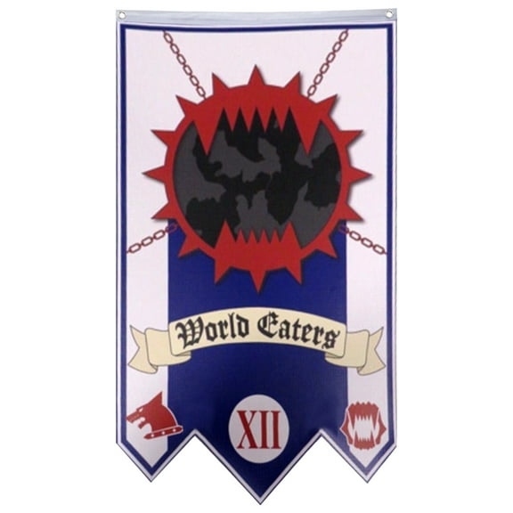 Wargame Style World Eaters XII Flag Banner Home Yard Garden Decor 30x50in