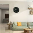 12 Inch Luminous Silent Non Ticking Night Glow In The Dark Quartz Wall