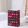 thumbnail image 4 of Gnwei 1Pcs Valentine's Day Tote Bags Bulk with Handle Heart Reusable Treat Gift Bags Non Woven Gift Wrap for Valentine's Day Wedding Birthday Party Favor Supplies, 4 of 4