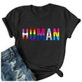 thumbnail image 4 of T-shirt à Col Rond Imprimé Élégant pour Femmes T-Shirt à Manches Longues T-Shirts Unis à Manches Longues pour Femmes T-Shirt de Course pour Femmes T-Shirt à Rayures Femmes T-Shirt Mince à Manches Longues T-Shirts Plus Trash Femmes T-Shirt Uni T-Shirts Longs, 4 of 4