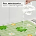 thumbnail image 6 of Easygdp St Patrick'S Day11 Microfiber Absorbent Dish Drying Pad,Kitchen Drying Mat,Can Be Hung, Strong Water Absorption Capacity,Quick Drying, 6 of 9