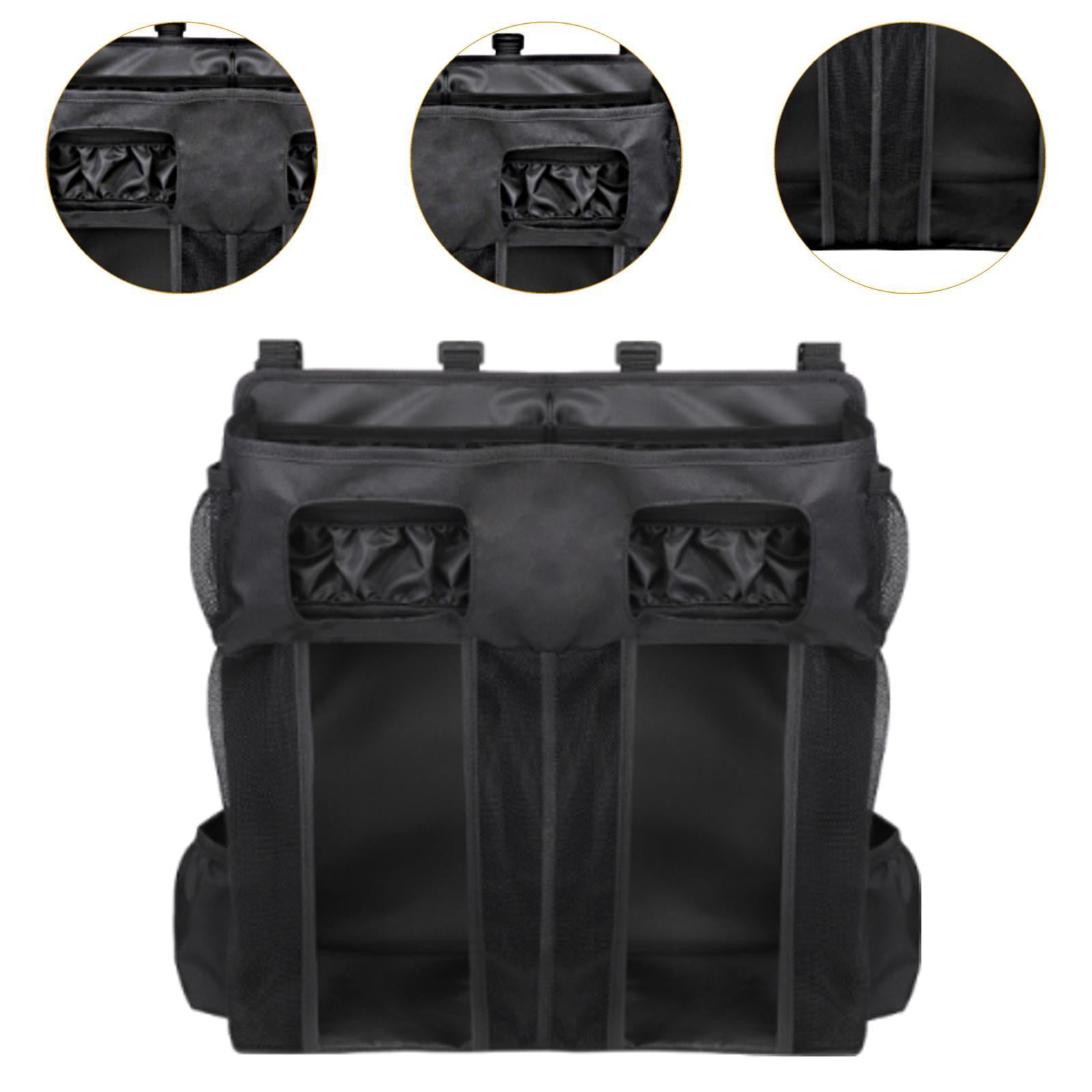 WeiLaiKeQi Hanging Diaper Organizer Spacious Changing Table Playard Baby Diaper Stacker Black