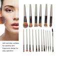 thumbnail image 4 of Cosmetic Brush Set, 18 Pieces Face Powder Applicator Soft And Silky  For Eyebrows Blush Lips, 4 of 8