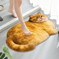 thumbnail image 6 of Roiihwy Cat Bath Rug - Cute Bath Mat,Soft and Fluffy Round Bath Rugs,Non-Slip Absorbent Bath Mats,Cat Bathroom Mats for Bathroom,Kid Room,Bedroom, 6 of 6