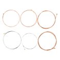 thumbnail image 1 of FENGGUIQU 6 Pcs Cordes de Guitare Acoustique de Remplacement Cordes Folk Métal Ton de Résonance Riche Clair, 1 of 8
