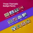 thumbnail image 4 of HyperX Badge Pack - Abstract Magnetic Badges, 4 of 5