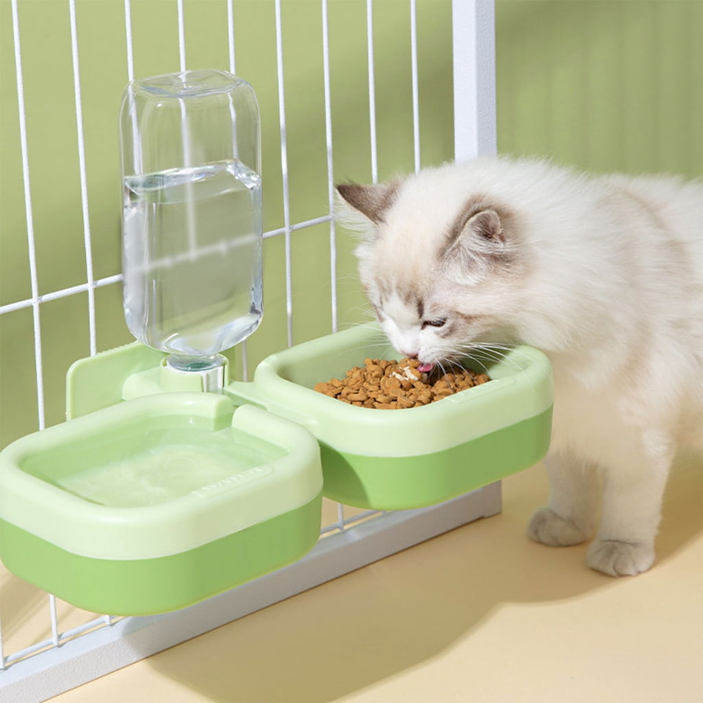Automatic Water Dispenser Slow Feeding Pet Bowl Non-slip Dogs Food Water Bowls