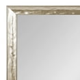 thumbnail image 3 of Kate and Laurel Illiona Transitional Rectangle Wall Mirror, 18 x 24, Silver, Modern Glam Rectangular Bathroom Mirror with Metallic Finish and Textured Frame, 3 of 8