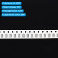 thumbnail image 4 of Unique Bargains 1206 Ceramic Chip Capacitor, 9PF 50V ±0.25PF Surface Mounted Devices Capacitors, 100 Pack, 4 of 5