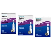 Boston One Step Liquid Enzymatic Cleaner – from Bausch + Lomb, 15 Sterile Single-Use Dispensers - 3 Pack