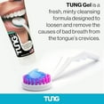 thumbnail image 3 of Peak Essentials - Tung Brush & Gel Kit - Tongue Cleaner for Adults - Tongue Scraper to Fight Bad Breath and Halitosis - Mouth Odor Eliminator - Fresh Mint, 3 of 8