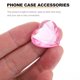 thumbnail image 1 of OUNONA 100Ud Easy to Use Pink Acrylic Heart Baubles for Romantic and Festival Decoration, 1 of 6