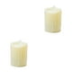 thumbnail image 3 of Advancent Lámpara de de decoración LED sin llama de luz de té de plástico eléctrico con luz de vela, superficie acanalada, beige Type2 NO2, 3 of 6