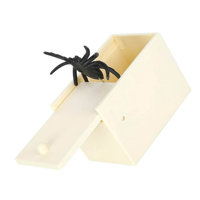 Juguete Truco, Caja De Araña, Simulación Del Día De Los Inocentes Para Halloween