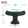 thumbnail image 4 of 4 Pcs Sea Mermaid Scale Knobs for Kitchen Cabinet Cupboard Dresser Bookcase Drawer Pulls Handles Round Home Decor, 4 of 8