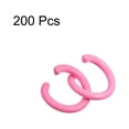 thumbnail image 3 of Unique Bargains Open Jump Rings, 10mm Colorful O-ring Connectors for DIY Crafts Jewelry Making, Carbon Steel, Pink, 200Pack, 3 of 5