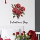 thumbnail image 4 of People Day Love Rose Toilet Sticker Bathroom Bathroom Home Decoration Wall Sticker, 4 of 7
