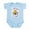 Sky Blue, variant on CafePress - I Bee'long To Jesus (1) Infant Creeper - Baby Light Bodysuit, Size Newborn - 24 Months