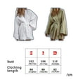 thumbnail image 3 of Jumpingount Vestido de noche de algodón y lino para mujer, de manga larga, transpirable, bonito, adelgazante, para chicas, ropa de dormir, Vestidos Verde SG, 3 of 6