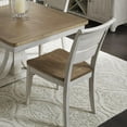 thumbnail image 2 of Farmhouse Reimagined White Ladder Back Side Chair (RTA)-Set of 2, 2 of 8