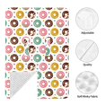 thumbnail image 3 of Balery Colorful Donuts Printed Nursing Cover Breastfeeding Scarf - Baby Car Seat Covers, Infant Stroller Cover, Carseat Canopy for Girls and Boys, 3 of 9