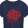 thumbnail image 3 of Disney - Firefighter Mickey - FIRE! Stacked - Women's Short Sleeve Graphic T-Shirt, 3 of 5