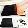 thumbnail image 1 of USB Heating Pad Feet Warm Slippers Winter Hand/Foot Warmer Washable, 1 of 8