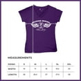 thumbnail image 7 of American Original Shelby Since 1962 Women's V-Neck T-shirt Cobra Wings Classic Muscle Car GT500 Mustang Powered by Ford Tee, 7 of 7