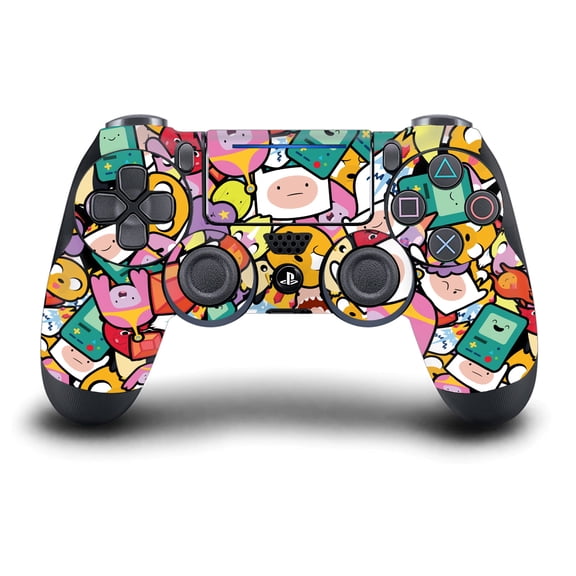 Head Case Designs Officially Licensed Adventure Time Graphics Pattern Vinyl Sticker Skin Decal Cover Compatible with Sony DualShock 4 Controller